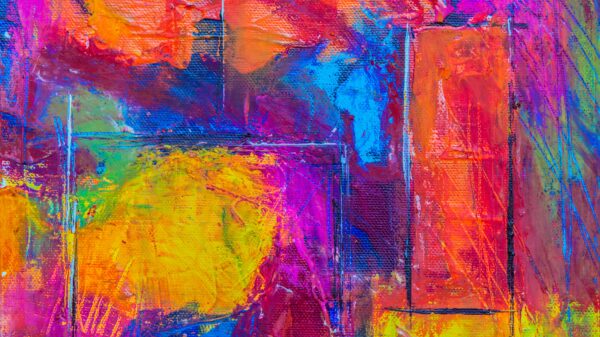 Picture unveiling the beauty of abstract art