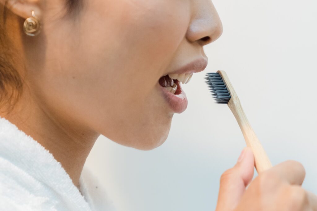 Picture displaying good oral hygiene 