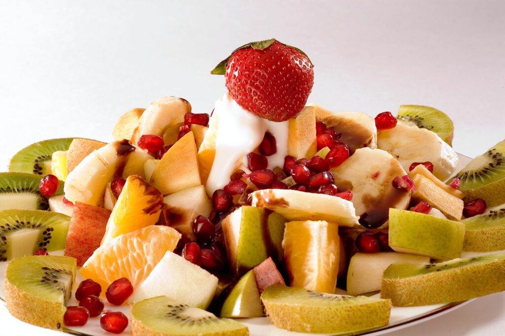picture showing fruit salad 